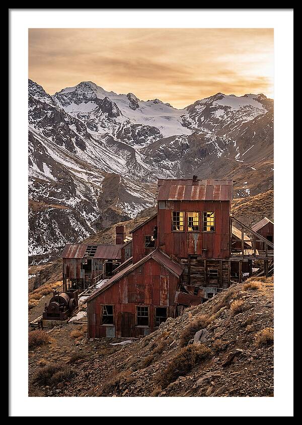 Kennicott Mines Ruins At Dusk