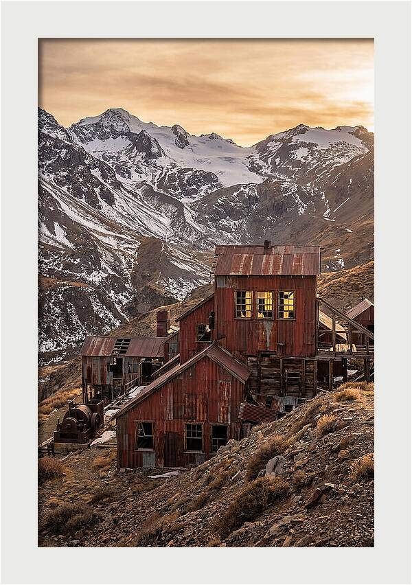 Kennicott Mines Ruins At Dusk