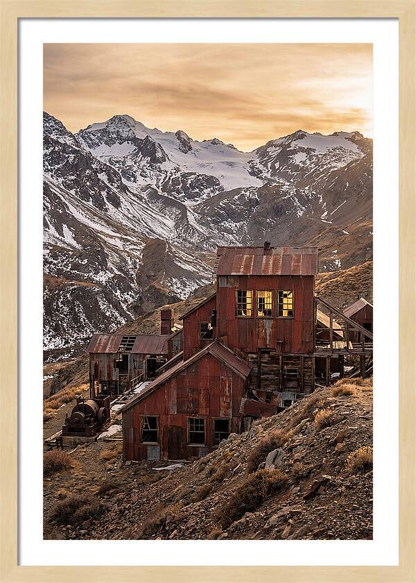 Kennicott Mines Ruins At Dusk