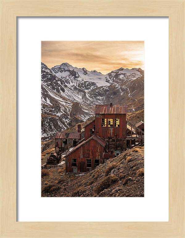 Kennicott Mines Ruins At Dusk
