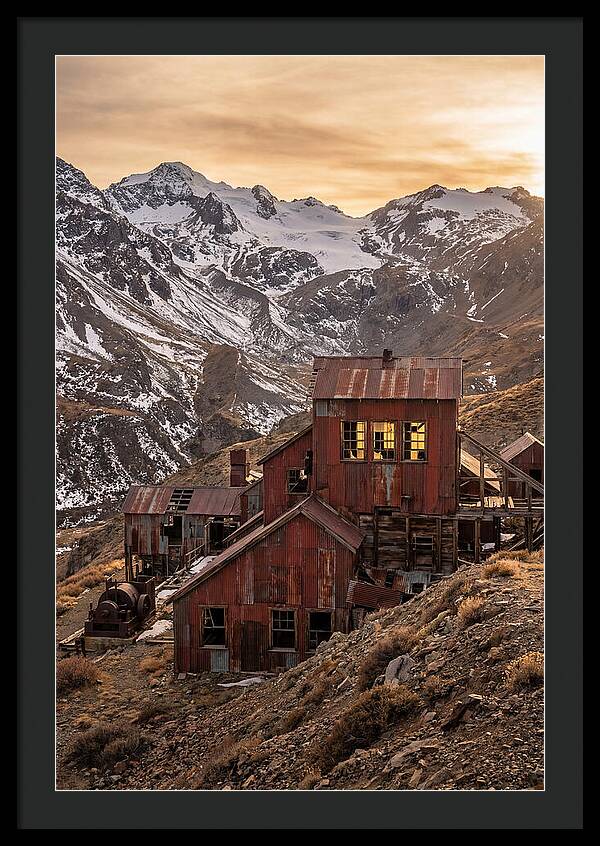 Kennicott Mines Ruins At Dusk