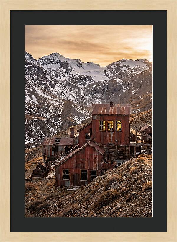 Kennicott Mines Ruins At Dusk