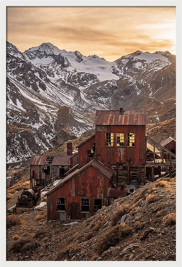 Kennicott Mines Ruins At Dusk