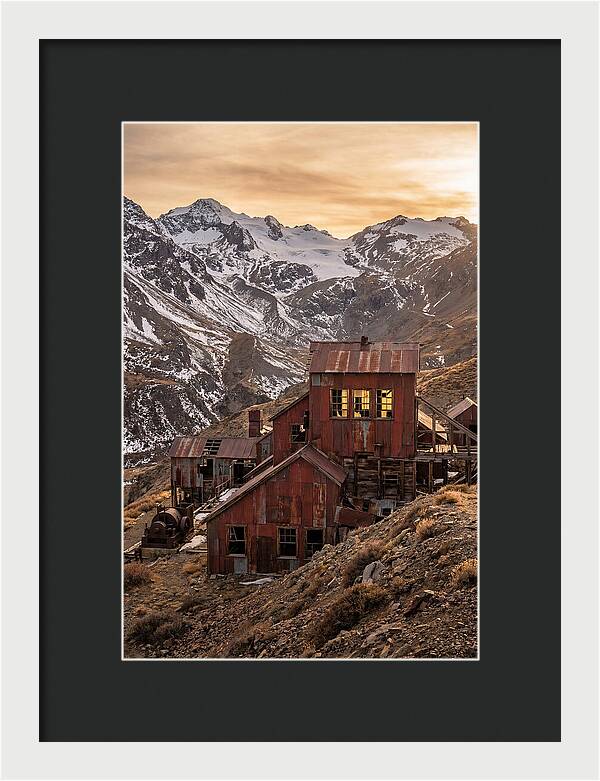 Kennicott Mines Ruins At Dusk