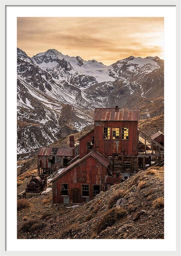 Kennicott Mines Ruins At Dusk