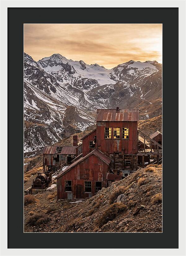 Kennicott Mines Ruins At Dusk