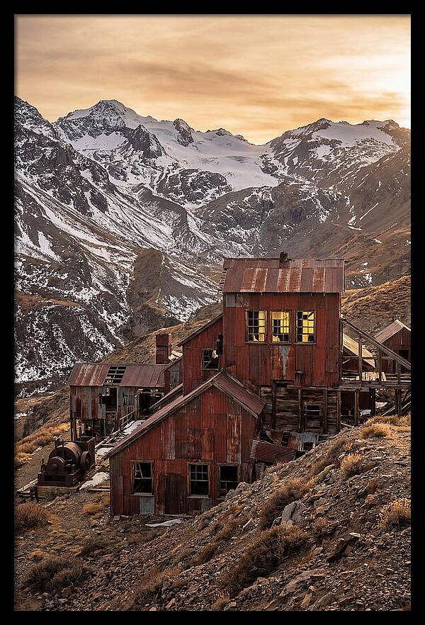 Kennicott Mines Ruins At Dusk
