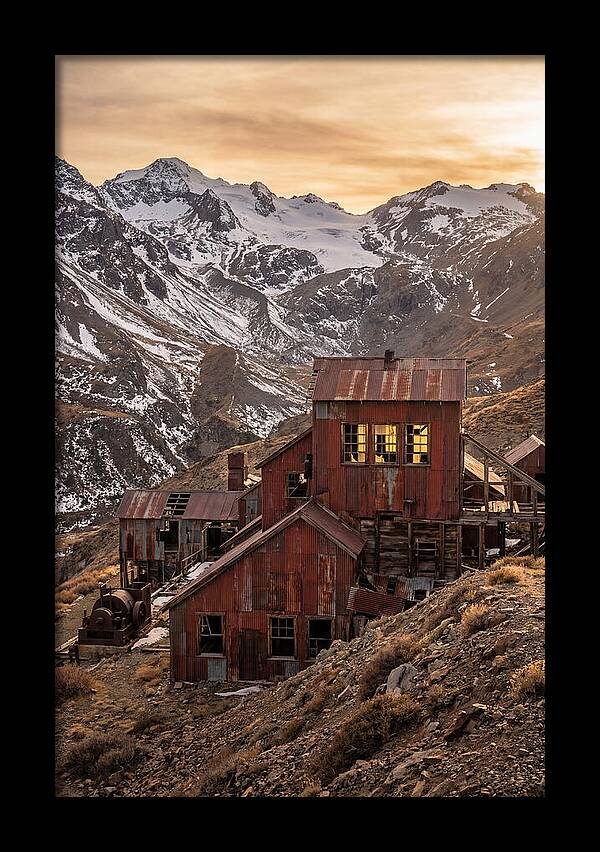 Kennicott Mines Ruins At Dusk