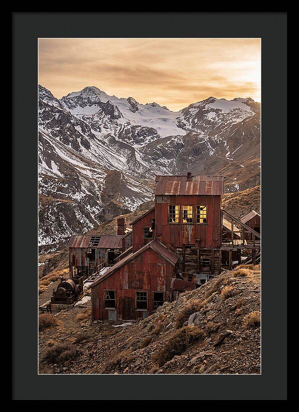 Kennicott Mines Ruins At Dusk
