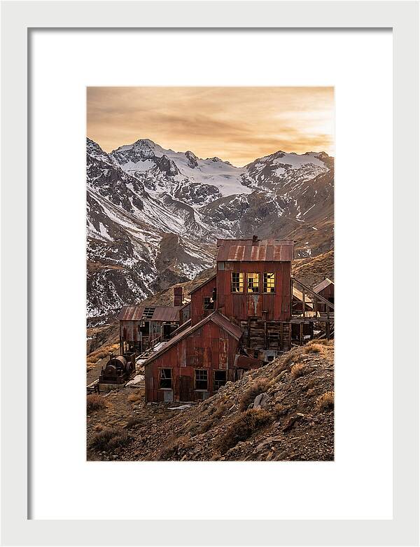 Kennicott Mines Ruins At Dusk