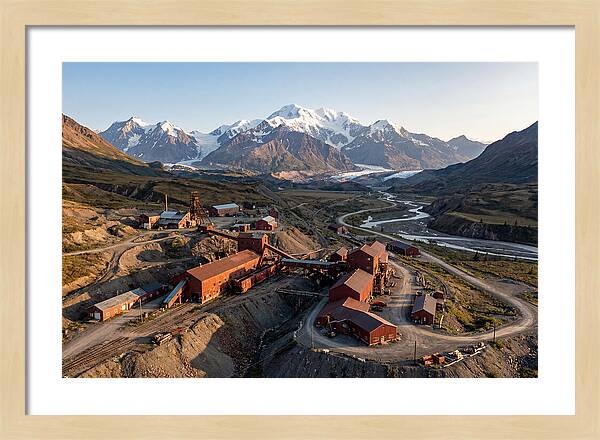 Kennicott Mines Under Majestic Peaks