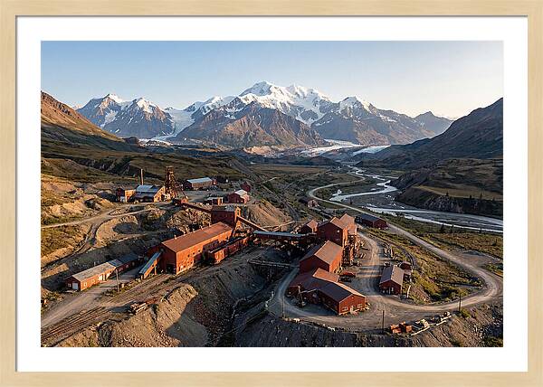 Kennicott Mines Under Majestic Peaks