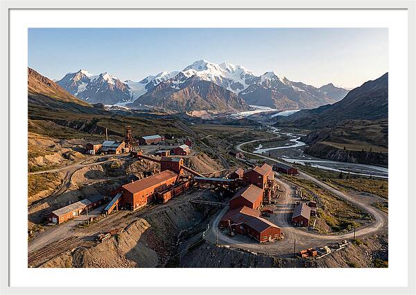 Kennicott Mines Under Majestic Peaks