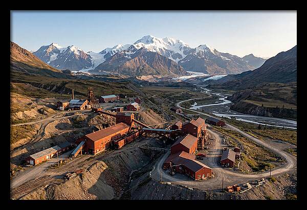 Kennicott Mines Under Majestic Peaks