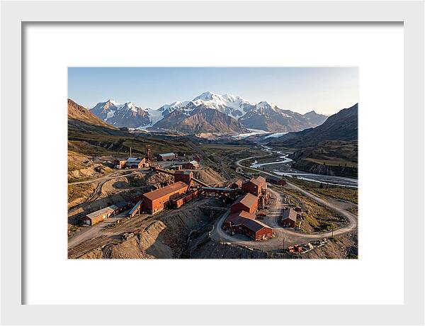 Kennicott Mines Under Majestic Peaks
