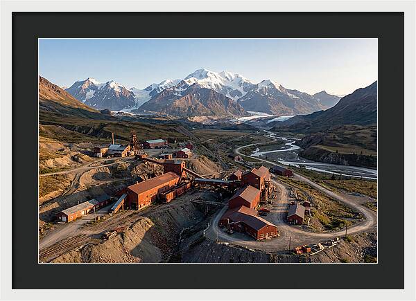 Kennicott Mines Under Majestic Peaks