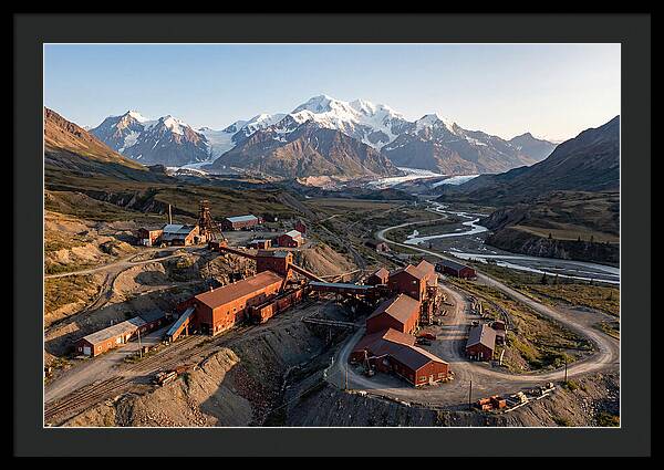 Kennicott Mines Under Majestic Peaks