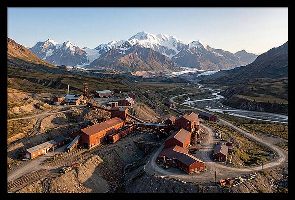 Kennicott Mines Under Majestic Peaks