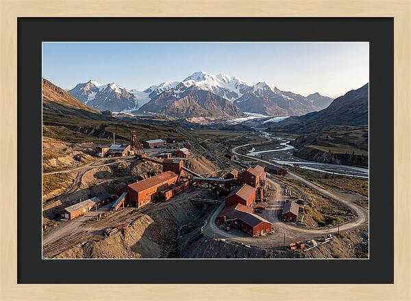Kennicott Mines Under Majestic Peaks