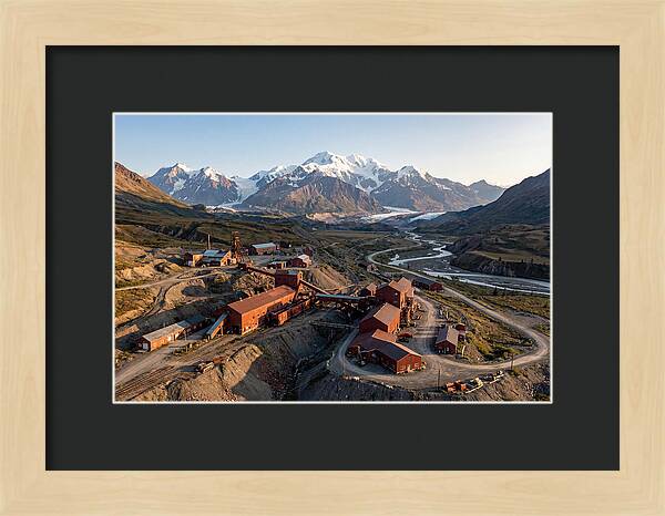 Kennicott Mines Under Majestic Peaks