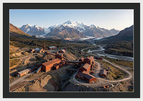 Kennicott Mines Under Majestic Peaks
