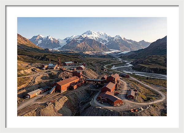 Kennicott Mines Under Majestic Peaks