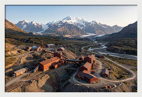 Kennicott Mines Under Majestic Peaks