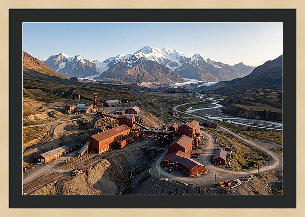 Kennicott Mines Under Majestic Peaks