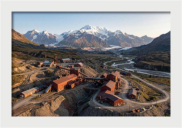 Kennicott Mines Under Majestic Peaks