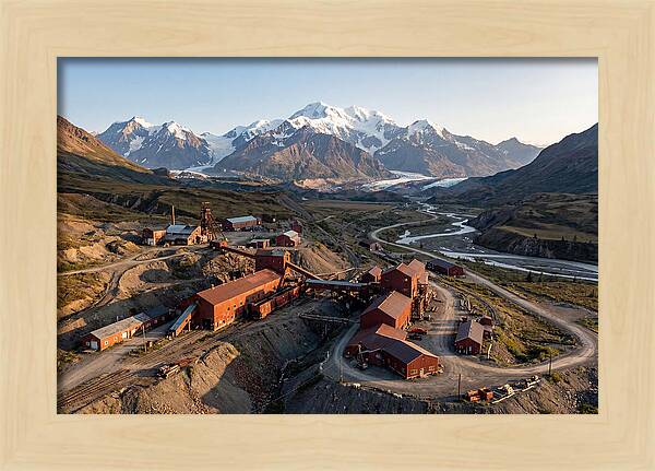 Kennicott Mines Under Majestic Peaks