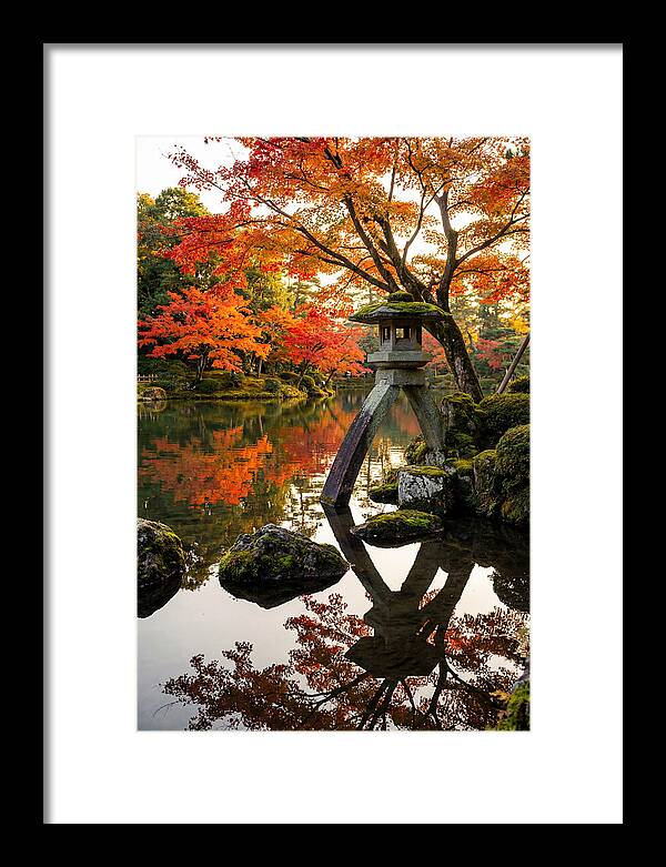 Kenrokuen Garden In Autumn Splendor