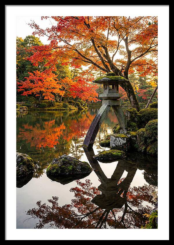 Kenrokuen Garden In Autumn Splendor