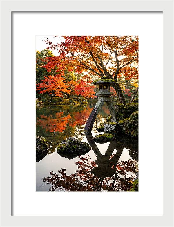 Kenrokuen Garden In Autumn Splendor