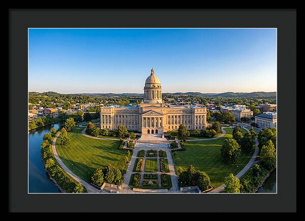 Kentucky State Capitol At Dusk