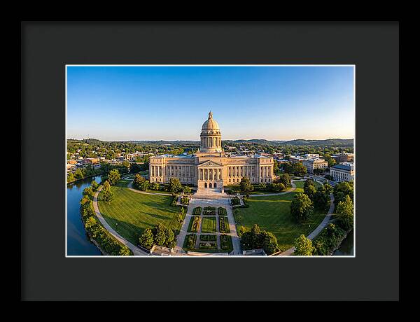 Kentucky State Capitol At Dusk