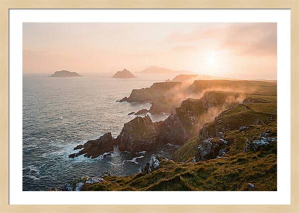 Kerry Cliffs Seascape Vista