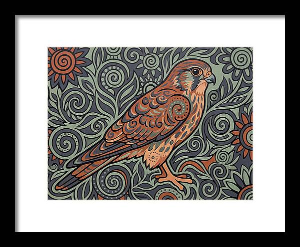 Kestrel In Folk Style