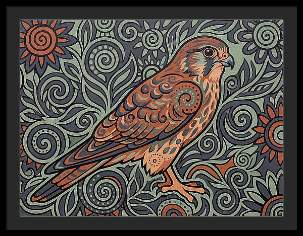 Kestrel In Folk Style