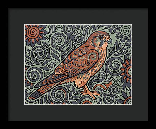 Kestrel In Folk Style