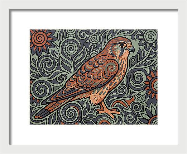 Kestrel In Folk Style