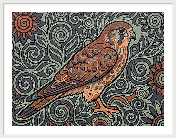 Kestrel In Folk Style