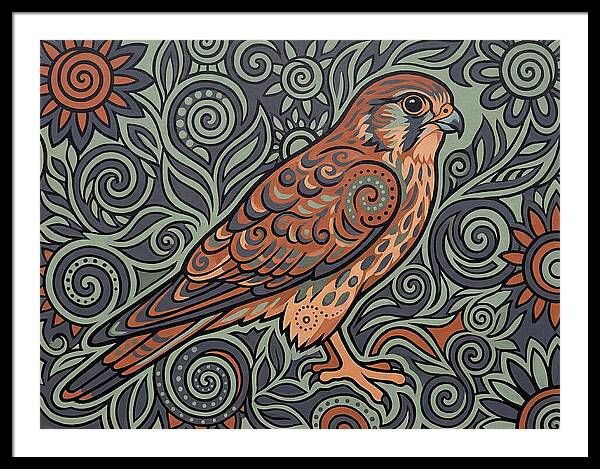 Kestrel In Folk Style