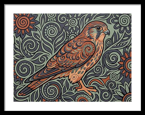 Kestrel In Folk Style