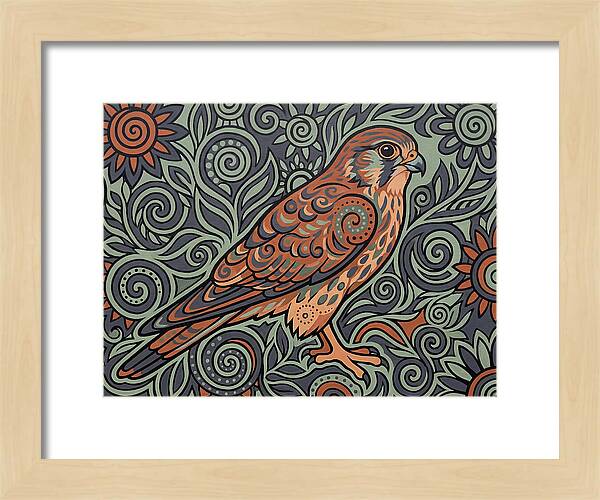 Kestrel In Folk Style