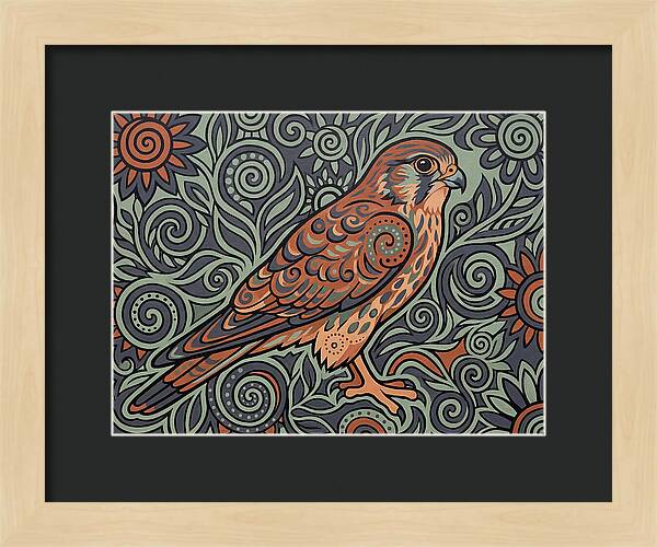 Kestrel In Folk Style