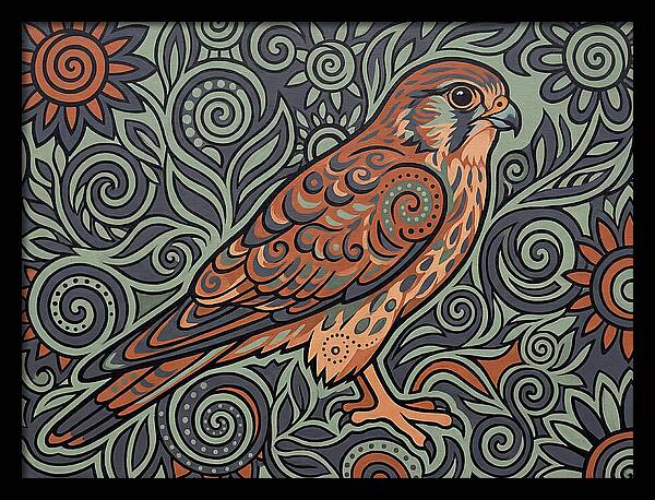 Kestrel In Folk Style