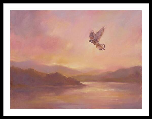 Kestrel In Skies