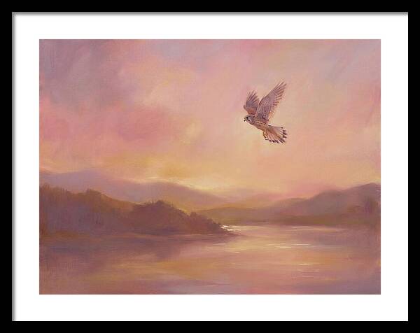 Kestrel In Skies