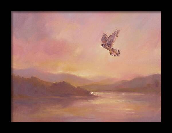 Kestrel In Skies