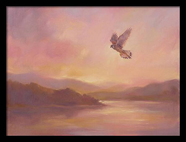 Kestrel In Skies